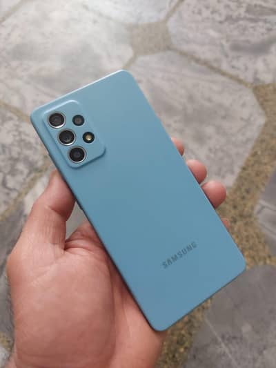 Samsung A52 RAM 6GB Internal Storage 128GB Duas Sim PTA Approved