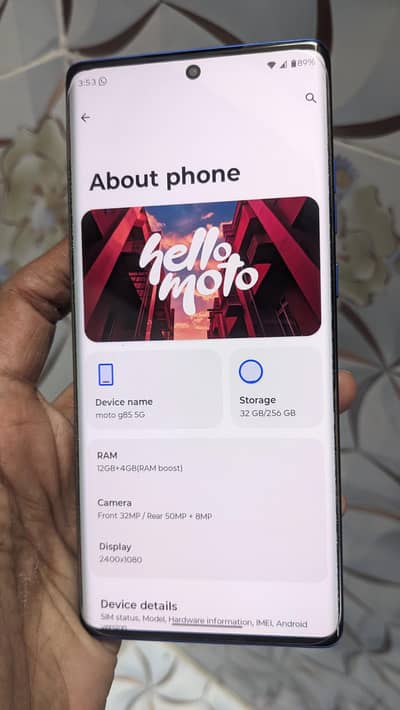MotO g85