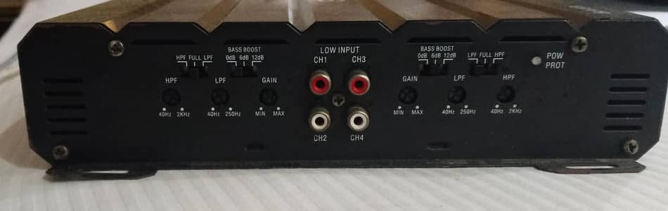 Solid Audio SA59 4-Channel Car Amplifier 6500W