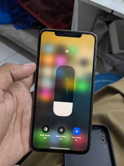 IPhone XS Max Front Glass crack non pta 256 gb