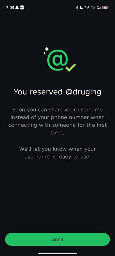 RARE USERNAMES FOR WHATSAPP
