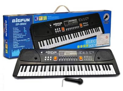 BIGFUN BF-630A1 61 Keys Electronic Keyboard with Microphone