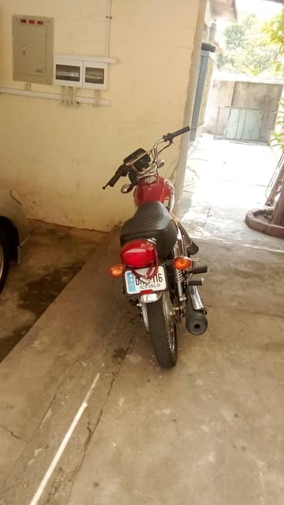 Cg 125 self start