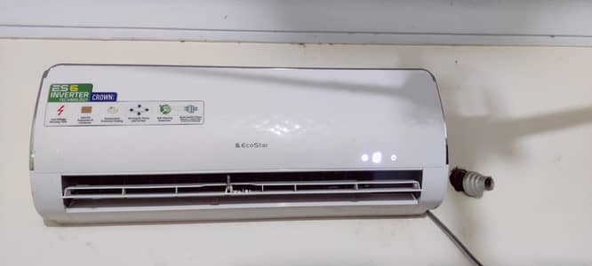 Ecostar INVERTER 1 Ton Split AC for Sale 10/10 condition