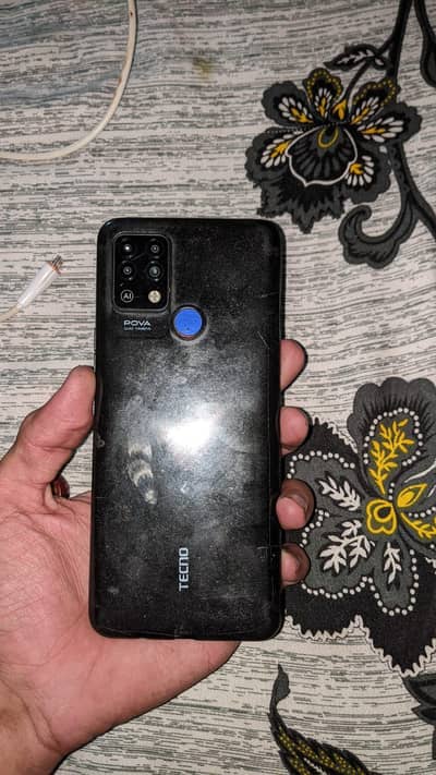 Tecno Pova 6/128 urjent sale location chiniot  final rate 7