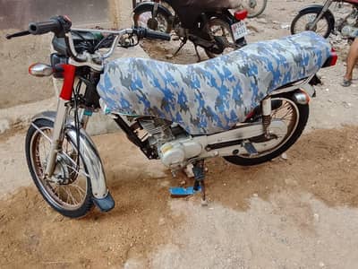 Honda CG 125 - 2015 Model Converted to 2023 (Atlas Honda Genuine)