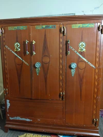 Triple door wardrobe for sale
