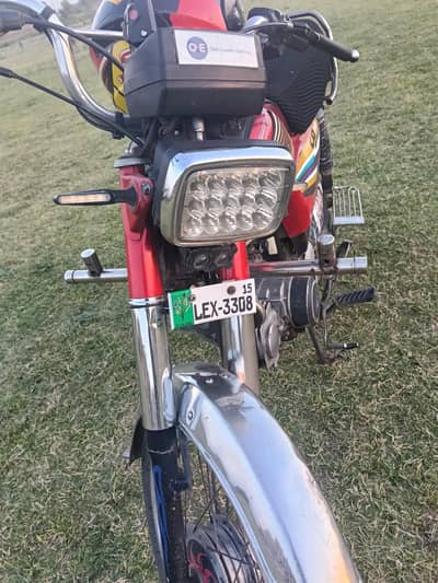 Honda CD 70.2015 modal 10/10 condition total juniaon condition