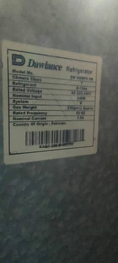 Four door dawalance refrigerator for sale