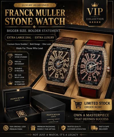 Franck Muller Stone Watch For Sale – Luxury & Elegant Design