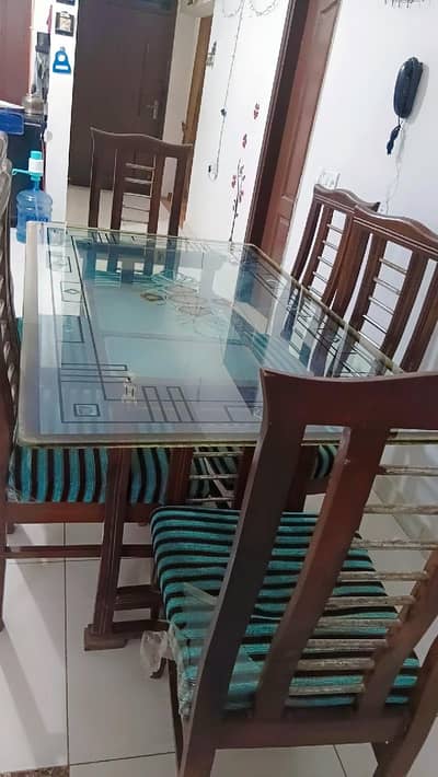 Six Chair Dining Table