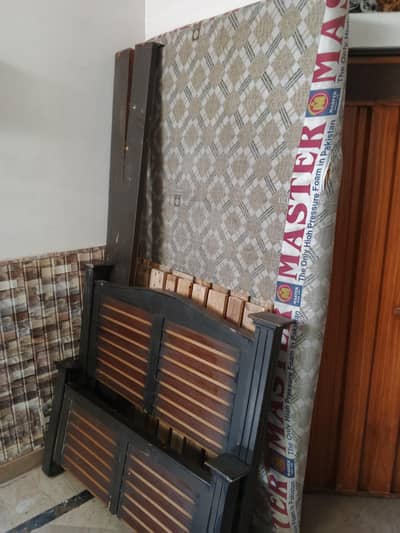 Single Bed with Mattress