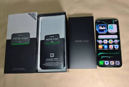infinix Note Edge 5g 8/256 gb memory
