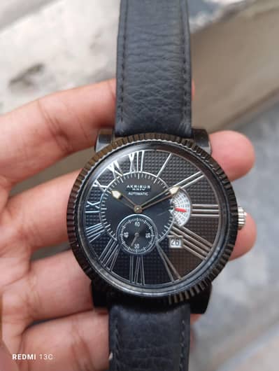 Akribos automatic men's watch