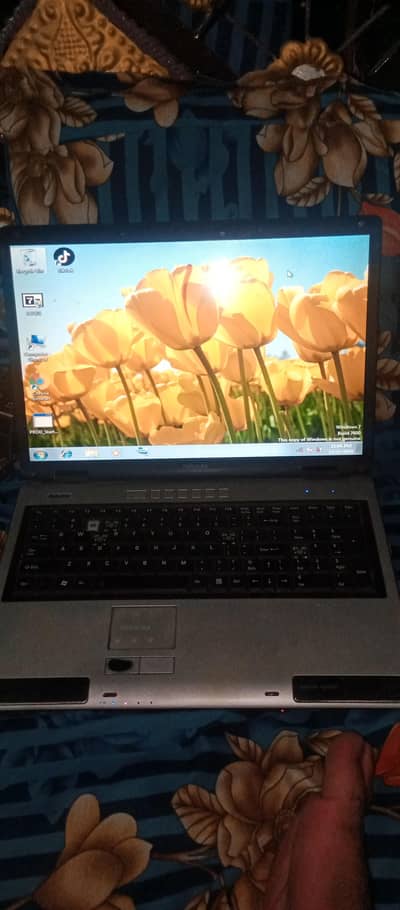 Toshiba laptop with charger