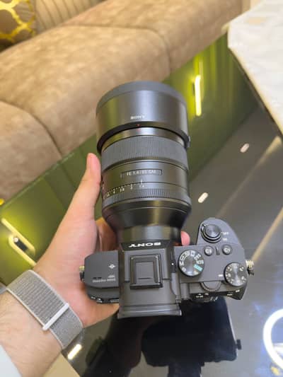 sony a7iii and gmaster 85mm/1.4