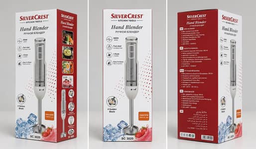 Silver Crest/ RAF Hand blender 4 Blades