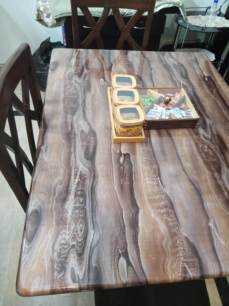 4 Chair + Dining Table 2