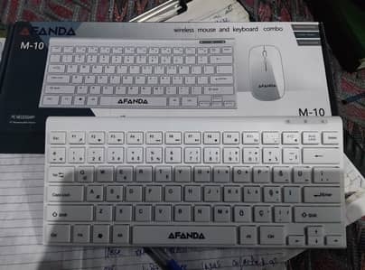 Afanda wireless keyboard and mouse