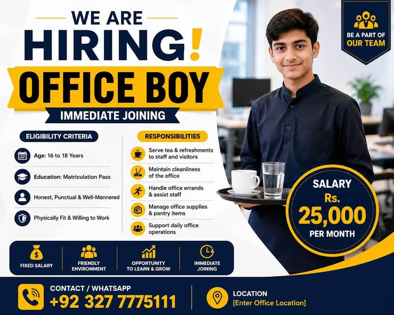 Office boy 0