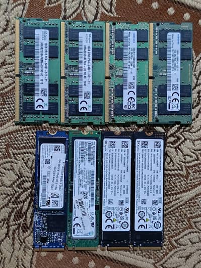 RAM and SSD