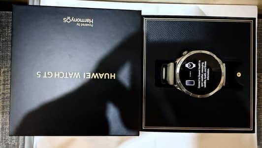 Huawei Watch GT 5 46mm | Like New | Complete Box