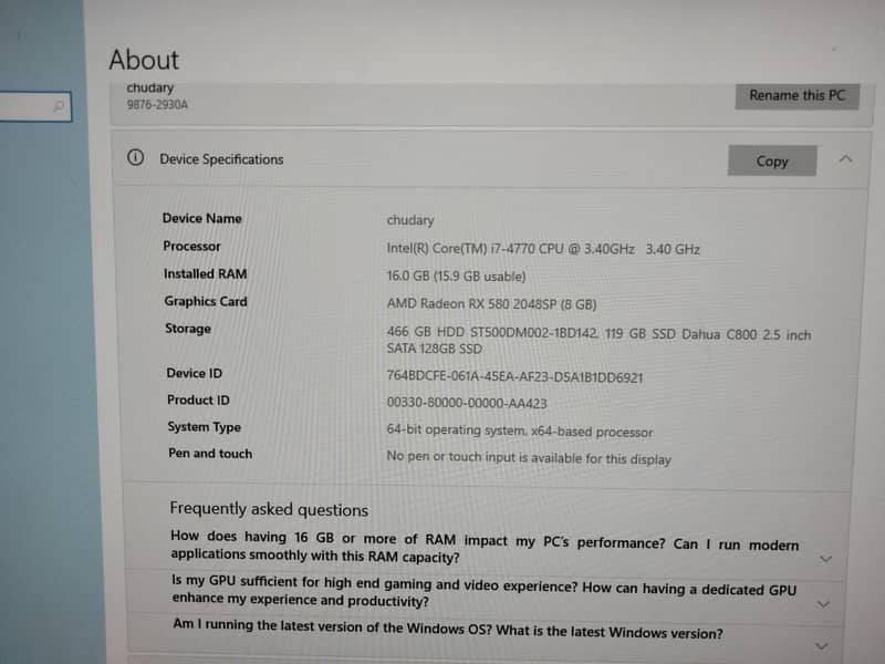 intel core i7 0