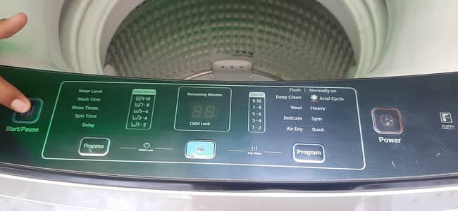 Haier fully Automatic Wahing Machine 8.5kg