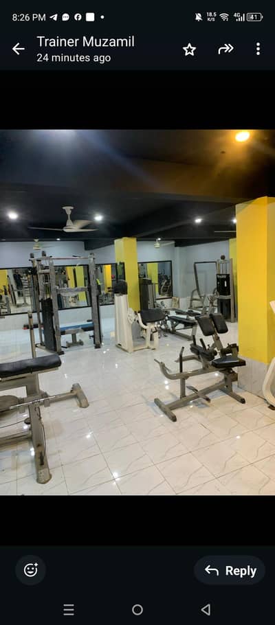 Running Gym for sell