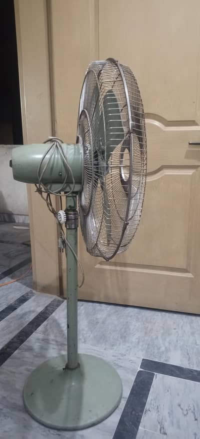 G. F. C Original Heavy Duty Metal Pedestal Fan – Working Condition