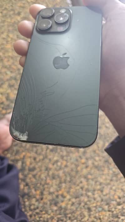 Apple iPhone 16 Pro Max Jv back crack water pack 256 jb