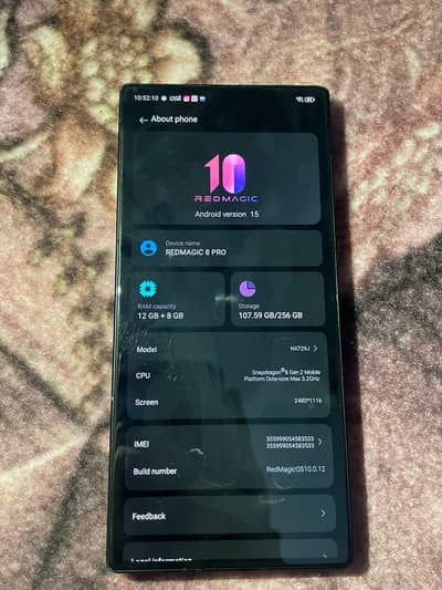 Zte nubia RedMagic 8S Pro