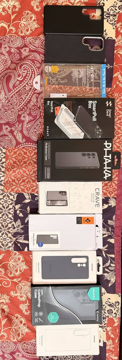 Samsung S25 ultra Cases Bundle & Smart Devil Screen Protector