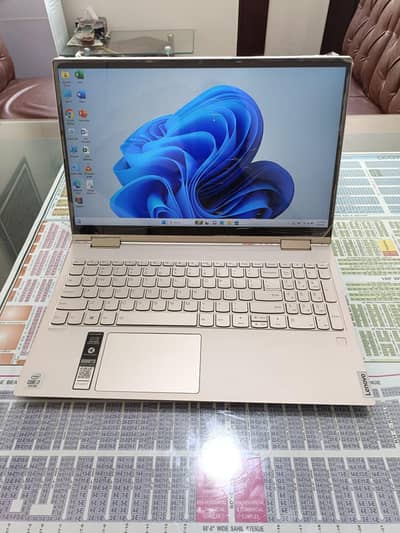 lenovo yoga core i7 10gen touch screen rotate 360° window 11 pro