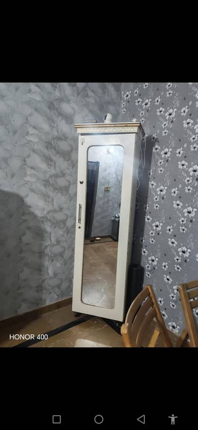 7feet corner mirror wardrobe