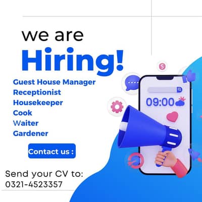 Hostel Warden Required