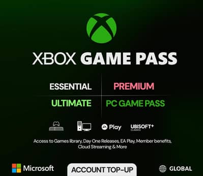 Xbox gamepass(ultimate and pc)