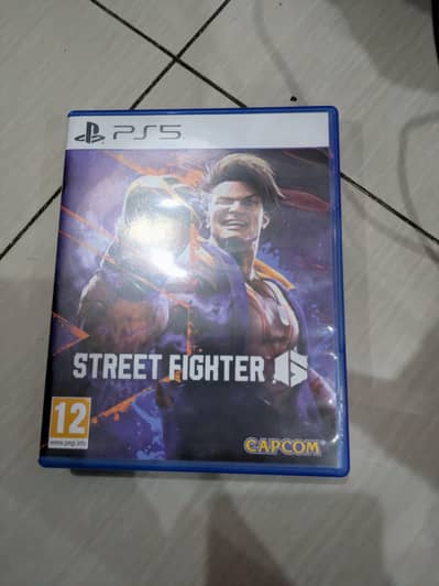 street fighter 6 ps5 used disc