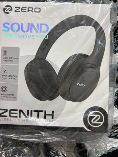  Zero Zenith Headphones – Brand New (Open Box) | Never Used