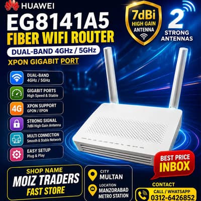 Huawei WiFi 6 Fiber sharing Ruoter series