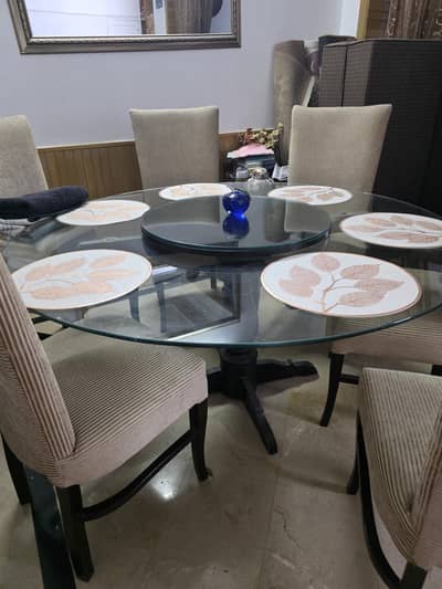 solid wood dining table