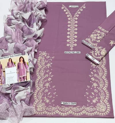 CO by Zara Shahjahan 3pc Embroidered Lawn Suit ZS-145333