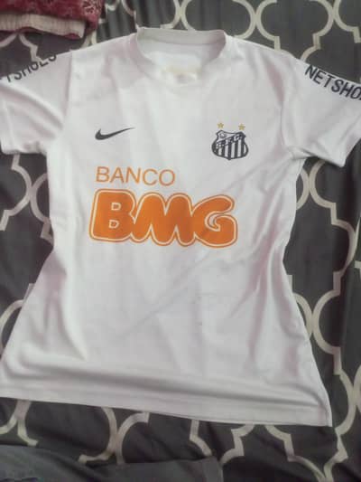 Neymar Jr 11 Santos fc prime jersey white