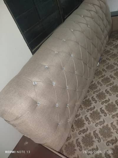 5 seater sofa set. Sofa is in new condition, chair is little used , b