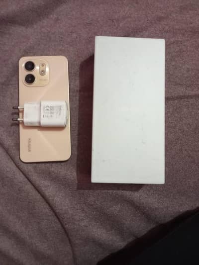 Infinix Smart 8 with box and original Adapter