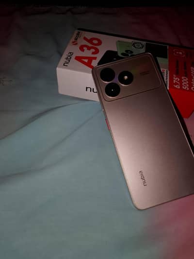  ZTE Nubia A36 4+8GB/64GB | Box & Charger
