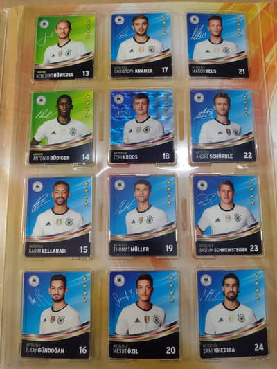 Germany 2016 Football signatures
