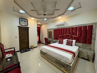 1 bed luxury apartment stay Behria town 03001893480