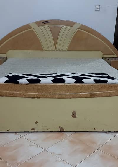 Shesham wood with deco paint