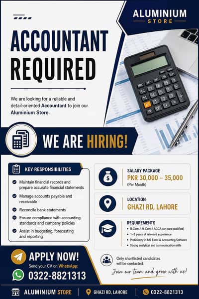 Accountant Required